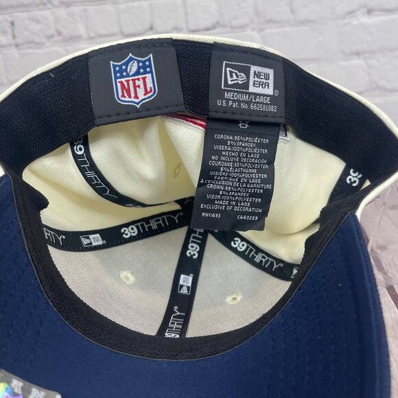 NWT New Era 39THIRTY 2022 NFL New England Patriots Sideline OnField Flex Hat Cap - Picture 7 of 7